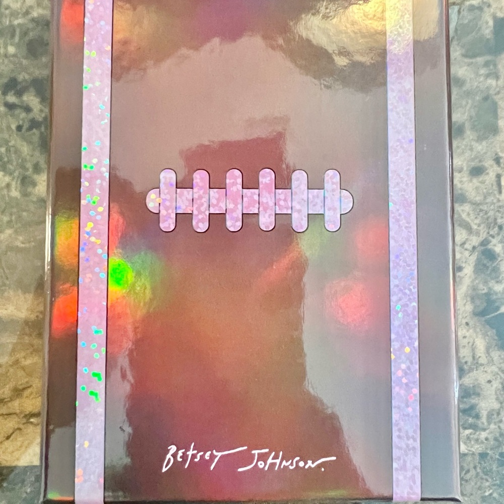 NIB Betsey Johnson Football & Bow Bag Charm - Picture 9 of 12